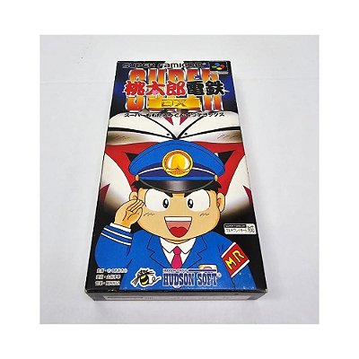 Super Momotarou Dentetsu DX, Super Famicom Japonês Original com caixa  (Usado)