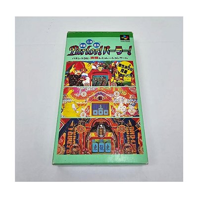 Parlor! Parlor!  , Super Famicom Japonês Original com caixa  (Usado)