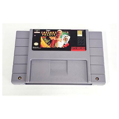 Super Caesars Palace, Super Nintendo, Cartucho Original (Usado)