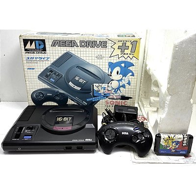 Mega Drive, Na Caixa, 1 Controle Original, Sega, Original (Usado)