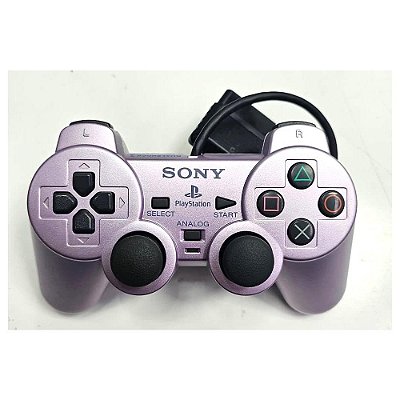 Controle Playstation 2, Sakura,  PS2, Original Sony (Usado)