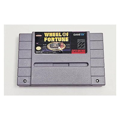 Wheel of Fortune, Super Nintendo, Snes, Cartucho Original (Usado)