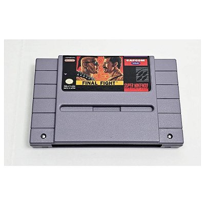 Final Fight, Super Nintendo, Snes, Cartucho Original (Usado)
