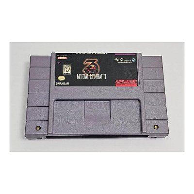 Mortal Kombat 3, Super Nintendo, Snes, Cartucho Original (Usado)