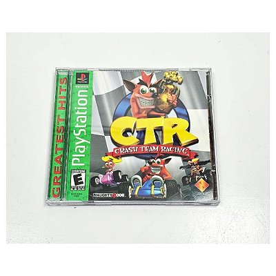 Crash Team Racin, Original PS1 Americano (Usado)
