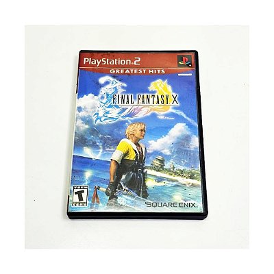 Final Fantasy X , PS2 Japonês Original (Mídia Física) - Usado