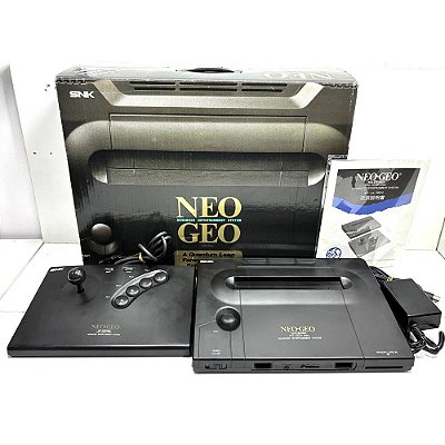 Neo Geo AES, Na Caixa, Controle Original, Manual, SNK, Original (Usado)
