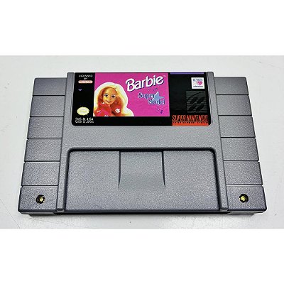 Barbie, Super Nintendo, Snes, Cartucho Original (Usado)