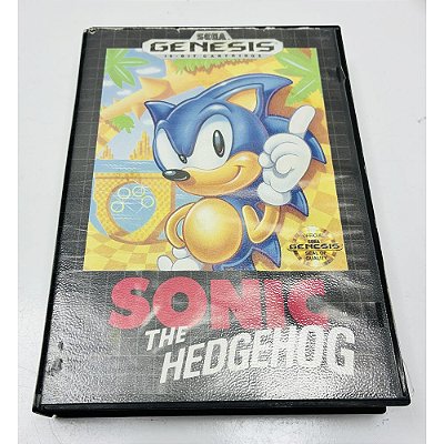 Sonic The Hedgehog, Mega Drive Genesis,Sega, Original com Caixa (Usado)