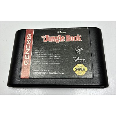 The Jungle Book Mogli, Mega Drive Genesis,Sega, Original (Usado)