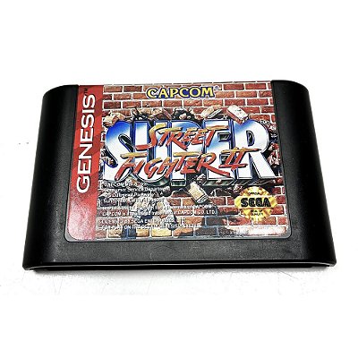 Super Street Fighter 2, Mega Drive Genesis,Sega, Original (Usado)