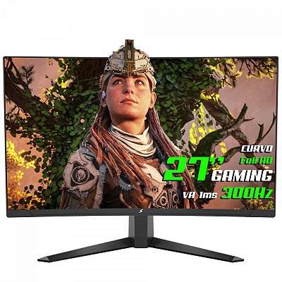 Monitor Gamer 27 Pol, Curvo, 300Hz, SuperFrame UltraX, Full HD, Fast VA, 1ms, FreeSync/G-Sync