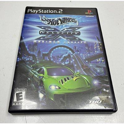 Hot Wheels: Velocity X - Maximum Justice, PS2 Original Americano (Usado)
