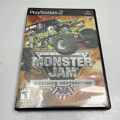 Monster Jam Maximum Destruction, PS2 Original Americano (Usado)