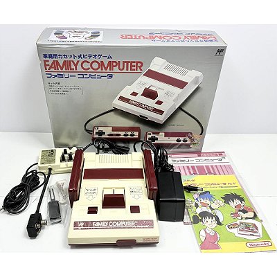Nintendo Famicom Family Computer, Na Caixa Seriado, Original Nintendo (Usado)