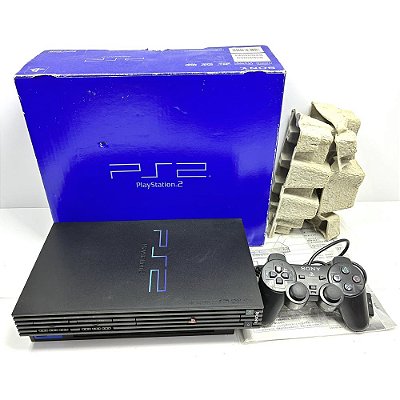 PlayStation 2, Na Caixa Seriado, 1 Controle, Modelo SCPH-30000, PS2 (Usado)