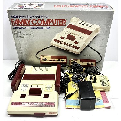 Nintendo Famicom Family Computer, Na Caixa, Original Nintendo (Usado)