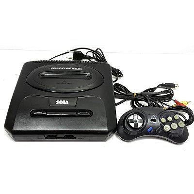 Mega Drive III, 1 Controle Original, Sega, Tec Toy, Original (Usado)