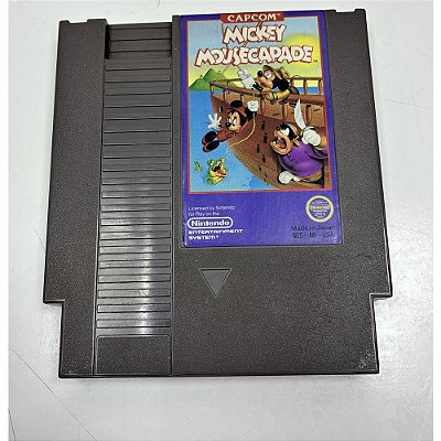 Mickey Mousecapade, Nes Nintendinho, Americano, Original (Usado)
