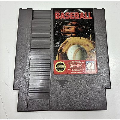 Tecmo Baseball, Nes Nintendinho, Americano, Original (Usado)