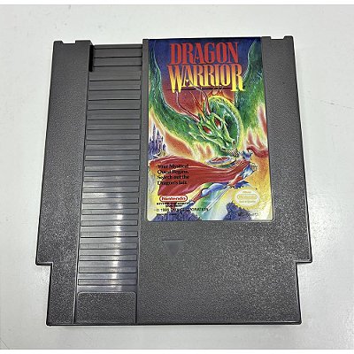 Dragon Warrior, Nes Nintendinho, Americano, Original (Usado)