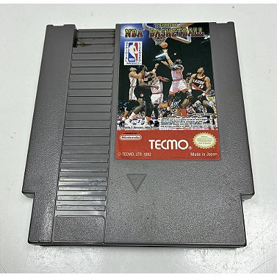 Tecmo NBA Basketball , Nes Nintendinho, Americano, Original (Usado)