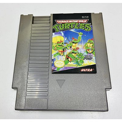 Tartarugas Ninja, Turtles, Nes Nintendinho, Americano, Original (Usado)