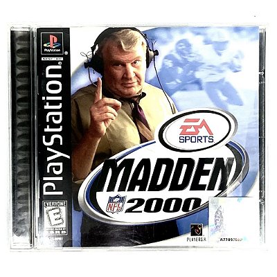 Madden NFL 2000, Original PS1 Americano (Usado)