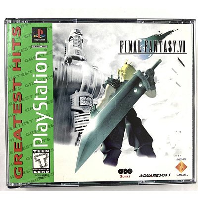 Final Fantasy VII, Original PS1 Americano (Usado)