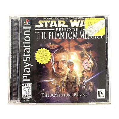 Star Wars Episode 1: The Phantom Menace, Original PS1 Americano (Usado)