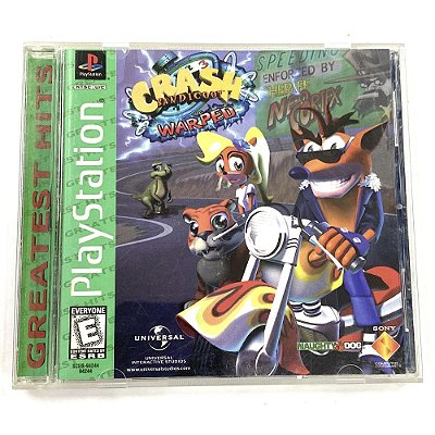 Crash Bandicoot 3 Warped, Original PS1 Americano (Usado)