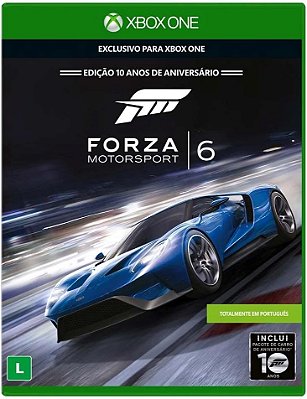 Forza Motorsport 6 - Xbox One (Mídia Física) - Novo, Lacrado