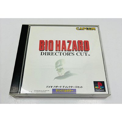 Biohazard Director's Cut, Original PS1 Japonês  (Usado)