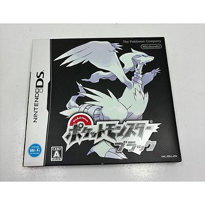 Pokemon Black, Nintendo DS Japonês Original (Usado)