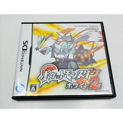 Pokemon White Version 2, Nintendo DS Japonês Original (Usado)