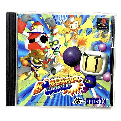 Bomberman World, Original PS1 Japonês  (Usado)