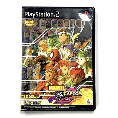 Marvel Vs. Capcom 2, PS2 Japonês Original (Mídia Física) - Usados