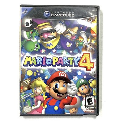 Mario Party 4, Gamecube Americano Original (Mídia Física) - Usado