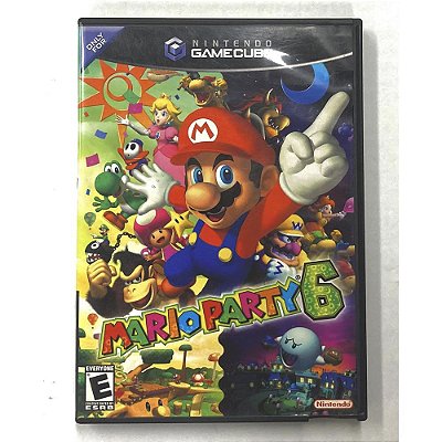 Mario Party 6, Gamecube Americano Original (Mídia Física) - Usado