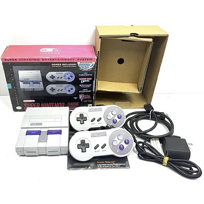 Snes Super Nintendo Classic Edition Mini, Original Nintendo (Seminovo)