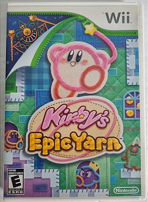 Kirby's Epic Yarn - Wii (Mídia Física) - USADO