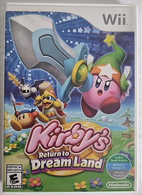 Kirby's Return to Dream Land - Wii (Mídia Física) - USADO