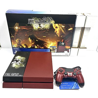 Playstation 4, Edição Final Fantasy Type-0, Na Caixa Seriado, Modelo CUH-10008, PS4 (Seminovo)