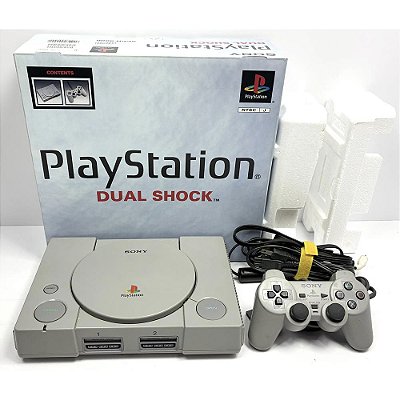 PlayStation 1, Na Caixa Seriado, 1 Controle, Modelo SCPH-9000, PS1, (Usado)