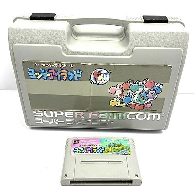 Maleta Yoshi's Island Original, Com Jogo Yoshi's Island, Nintendo (Usado)