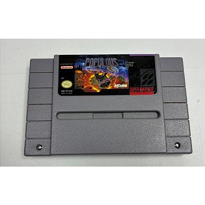 Populous, Super Nintendo, Snes, Cartucho Original (Usado)