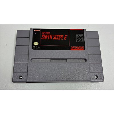 Super Nes Super Scope 6, Super Nintendo, Snes, Cartucho Original (Usado)