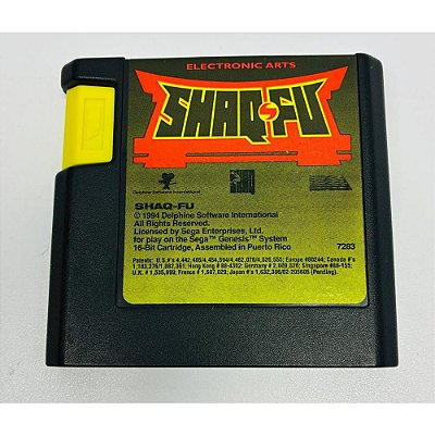 Shaq-Fu, Mega Drive Genesis, Sega, Cartucho Original (Usado)