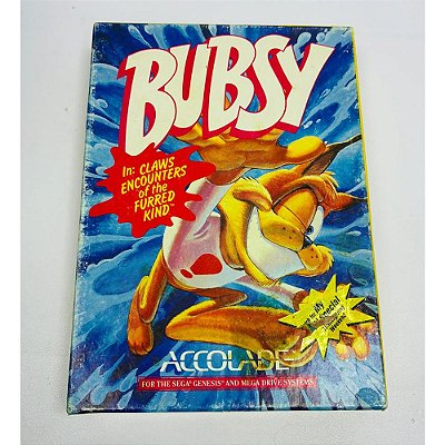 Bubsy, Mega Drive Genesis, Sega, Cartucho Original (Usado)