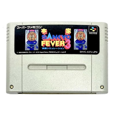 Honke Sankyo Fever 3, Super Famicom Original (Usado)